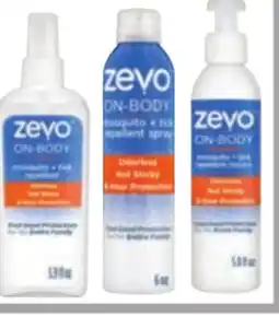 Ace Hardware ZEVO On-Body Insect Repellent offer