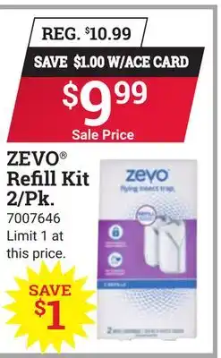 Ace Hardware ZEVO Refill Kit offer