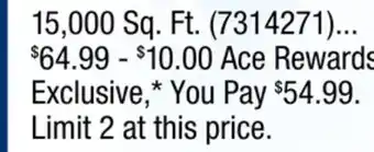 Ace Hardware Turf Builder Lawn Food offer