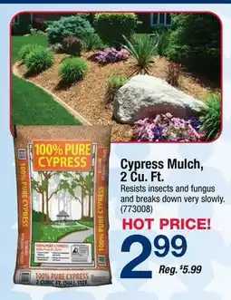 Ace Hardware Cypress Mulch, 2 Cu. Ft offer