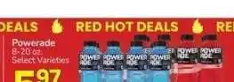 Albertsons Powerade - 8-20 oz. Select Varieties offer