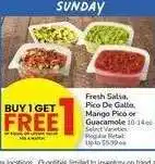 Albertsons Fresh Salsa, Pico De Gallo, Mango Pico or Guacamole - 10-14 oz. Select Varieties offer