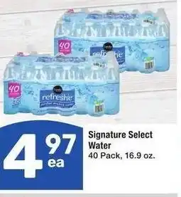 Albertsons Signature Select Water - 40 Pack, 16.9 oz offer