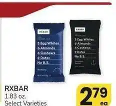 Albertsons RXBAR - 1.83 oz. Select Varieties offer