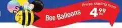 Albertsons Bee Balloons offer