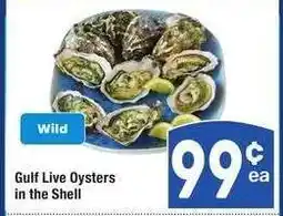 Albertsons Gulf Live Oysters in the Shell offer