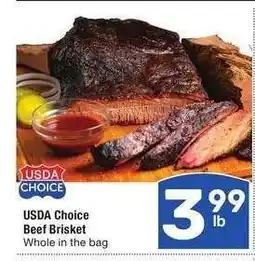 Albertsons USDA Choice Beef Brisket - Whole in the bag offer
