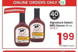 Albertsons Signature Select BBQ Sauce - 40 oz offer