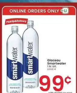 Albertsons Glaceau Smartwater - 1 ltr. btl offer