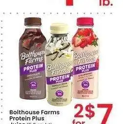 Albertsons Bolthouse Farms Protein Plus Juice - 15.2 oz. btl offer