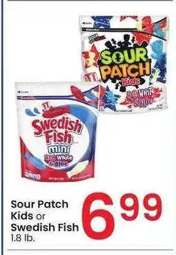 Albertsons Sour Patch Kids or Swedish Fish - 1.8 lb offer