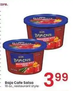 Albertsons Baja Cafe Salsa - 16 oz., restaurant style offer
