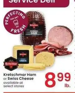 Albertsons Kretschmar Ham or Swiss Cheese - available at select stores offer