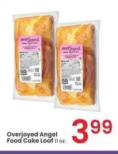 Albertsons Overjoyed Angel Food Cake Loaf - 11 oz offer