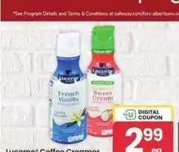 Albertsons Lucerne Coffee Creamer - 32 oz. Selected varieties offer