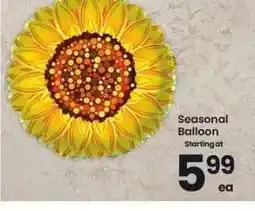 Albertsons Seasonal Balloon offer