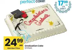 Albertsons Graduation Cake - 1/2 Sheet offer