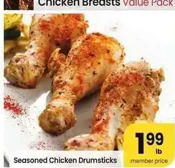 Albertsons Seasoned Chicken Drumsticks offer