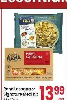 Albertsons Rana Lasagna or Signature Meal Kit - 38-40 oz Selected Varieties offer