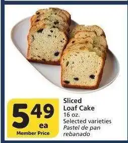 Albertsons Sliced Loaf Cake - 16 oz. Selected varieties Pastel de pan rebanado offer