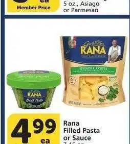 Albertsons Rana Filled Pasta or Sauce - 7-15 oz. Selected varieties offer