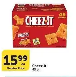 Albertsons Cheez-It - 45 ct offer