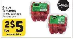 Albertsons Grape Tomatoes - 11 oz. package offer