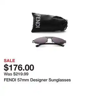 Marshalls FENDI 57mm Designer Sunglasses offer