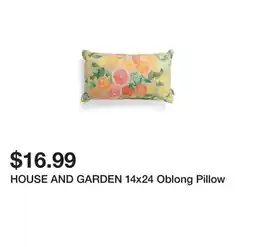 Marshalls HOUSE AND GARDEN 14x24 Oblong Pillow offer