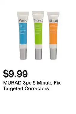 Marshalls MURAD 3pc 5 Minute Fix Targeted Correctors offer
