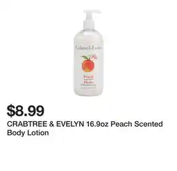 Marshalls CRABTREE & EVELYN 16.9oz Peach Scented Body Lotion offer