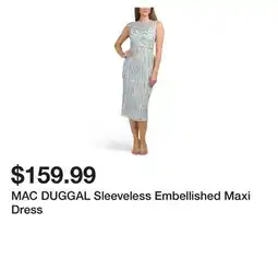 Marshalls MAC DUGGAL Sleeveless Embellished Maxi Dress offer