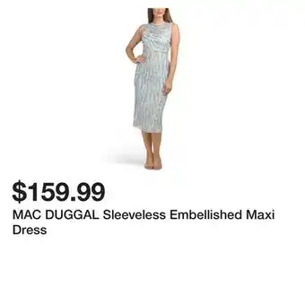 Marshalls MAC DUGGAL Sleeveless Embellished Maxi Dress offer