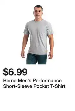 Tractor Supply Company Berne Men's Performance Short-Sleeve Pocket T-Shirt offer