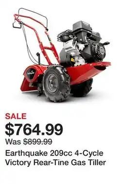 Tractor Supply Company Earthquake 209cc 4-Cycle Victory Rear-Tine Gas Tiller offer