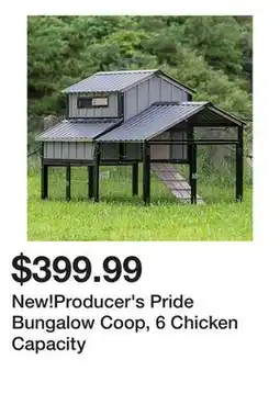 Tractor Supply Company New!Producer's Pride Bungalow Coop, 6 Chicken Capacity offer