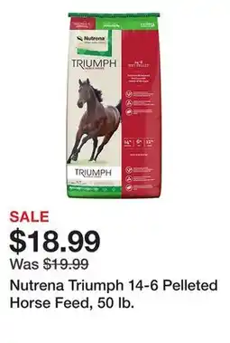 Tractor Supply Company Nutrena Triumph 14-6 Pelleted Horse Feed, 50 lb offer