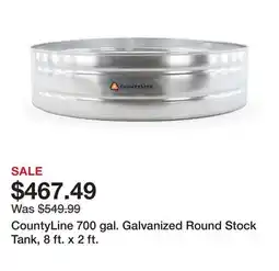Tractor Supply Company CountyLine 700 gal. Galvanized Round Stock Tank, 8 ft. x 2 ft offer