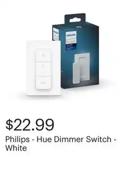 Best Buy Philips - Hue Dimmer Switch - White offer