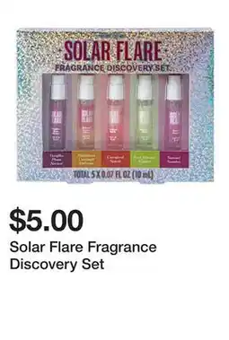 Five Below Solar Flare Fragrance Discovery Set offer