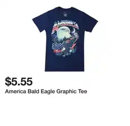 Five Below America Bald Eagle Graphic Tee offer