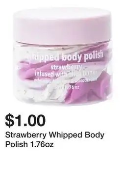 Five Below Strawberry Whipped Body Polish 1.76oz offer