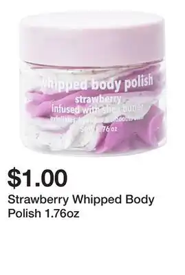Five Below Strawberry Whipped Body Polish 1.76oz offer