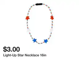 Five Below Light-Up Star Necklace 16in offer