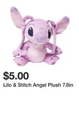 Five Below Lilo & Stitch Angel Plush 7.8in offer
