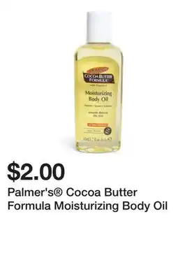 Five Below Palmer's Cocoa Butter Formula Moisturizing Body Oil offer