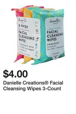 Five Below Danielle Creations Facial Cleansing Wipes 3-Count offer