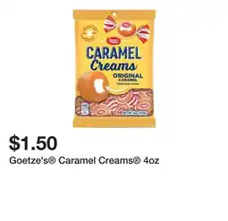 Five Below Goetze's Caramel Creams 4oz offer