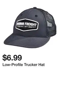 Harbor Freight Tools Low-Profile Trucker Hat offer