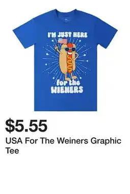 Five Below USA For The Weiners Graphic Tee offer